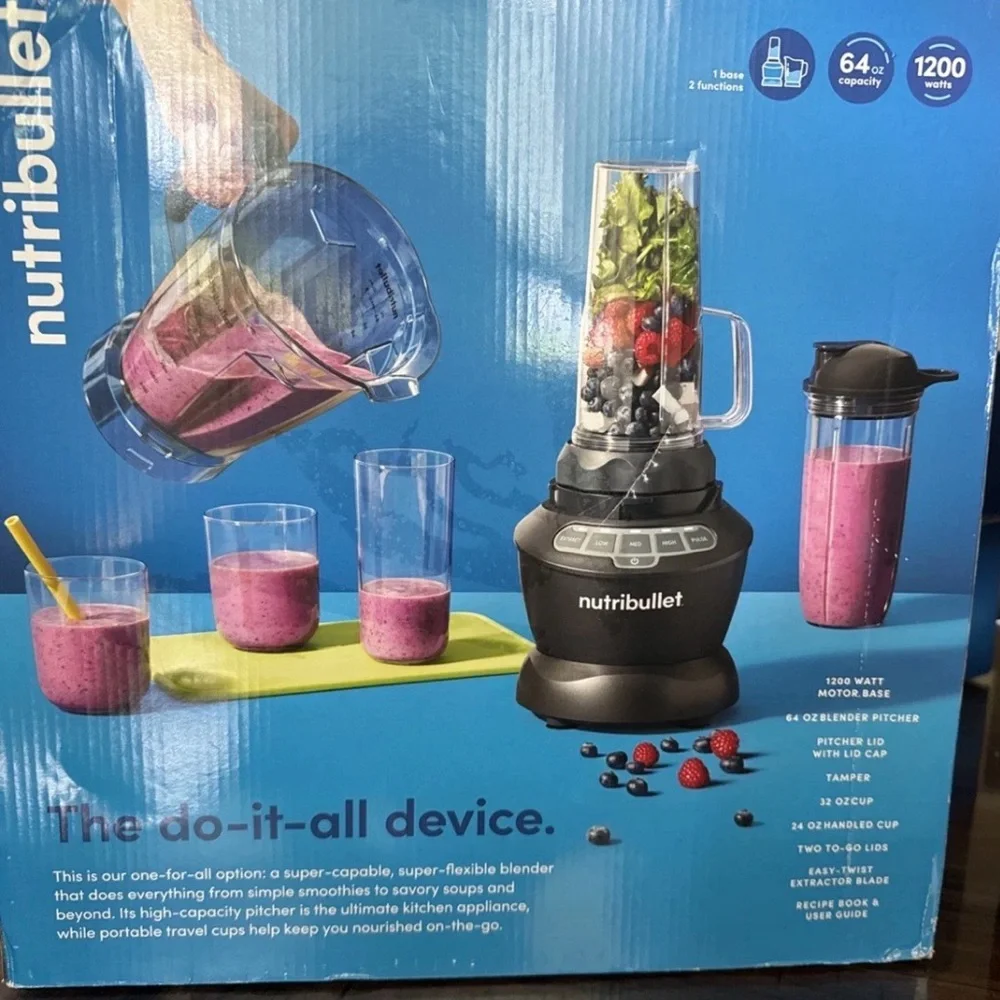 NutriBullet Black Blender Set - Picture 12 of 16